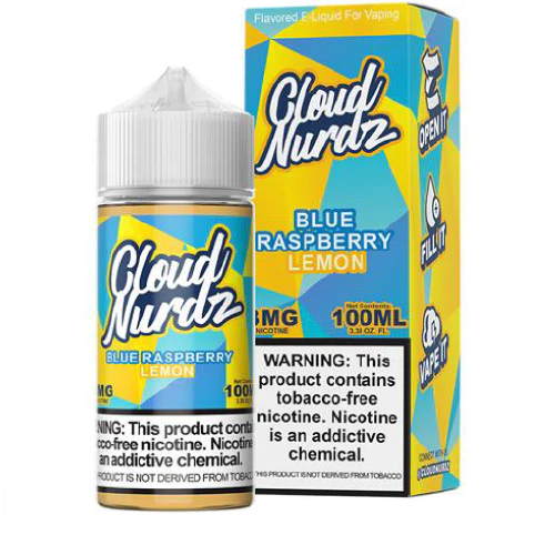 Cloud Nurdz Blue Raspberry Disposable Vape Review